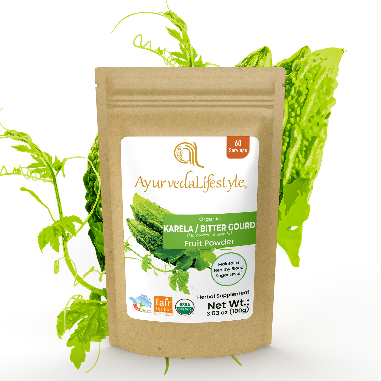 Organic BITTER GOURD Powder