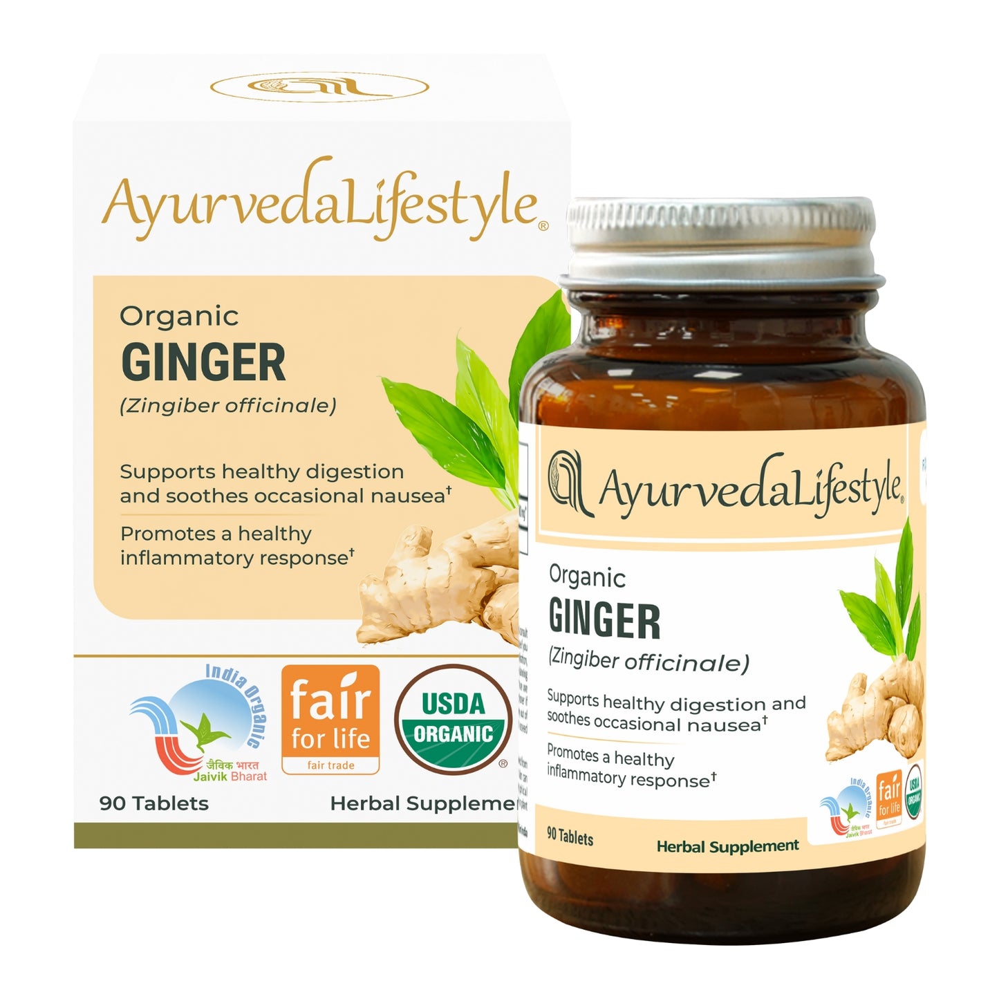 Organic Ginger Tablet