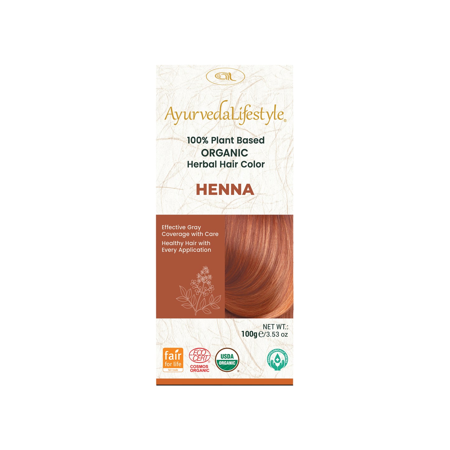 Organic Hair Color - HENNA