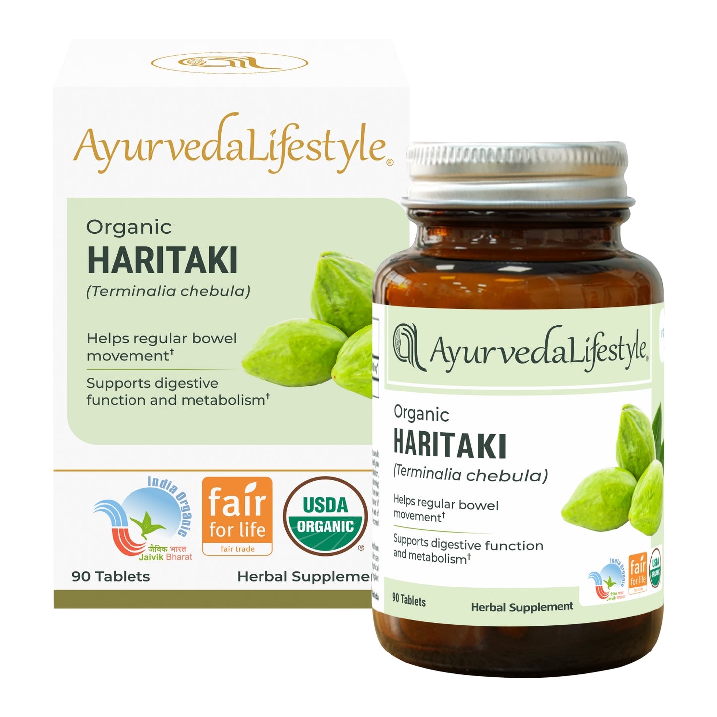 Organic Haritaki Tablet