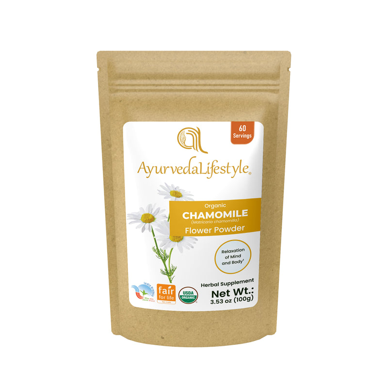 Organic CHAMOMILE Flower Powder