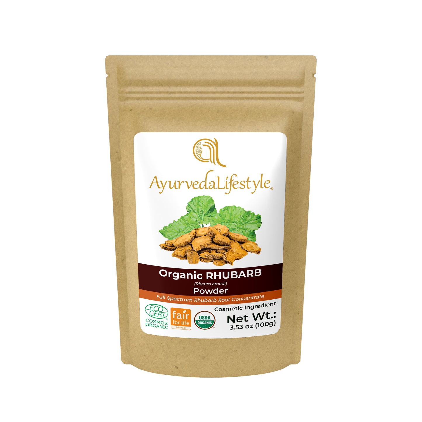 Organic RHUBARB Powder