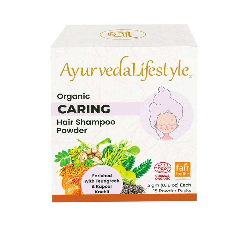 Organic CARING Hair Shampoo Powder