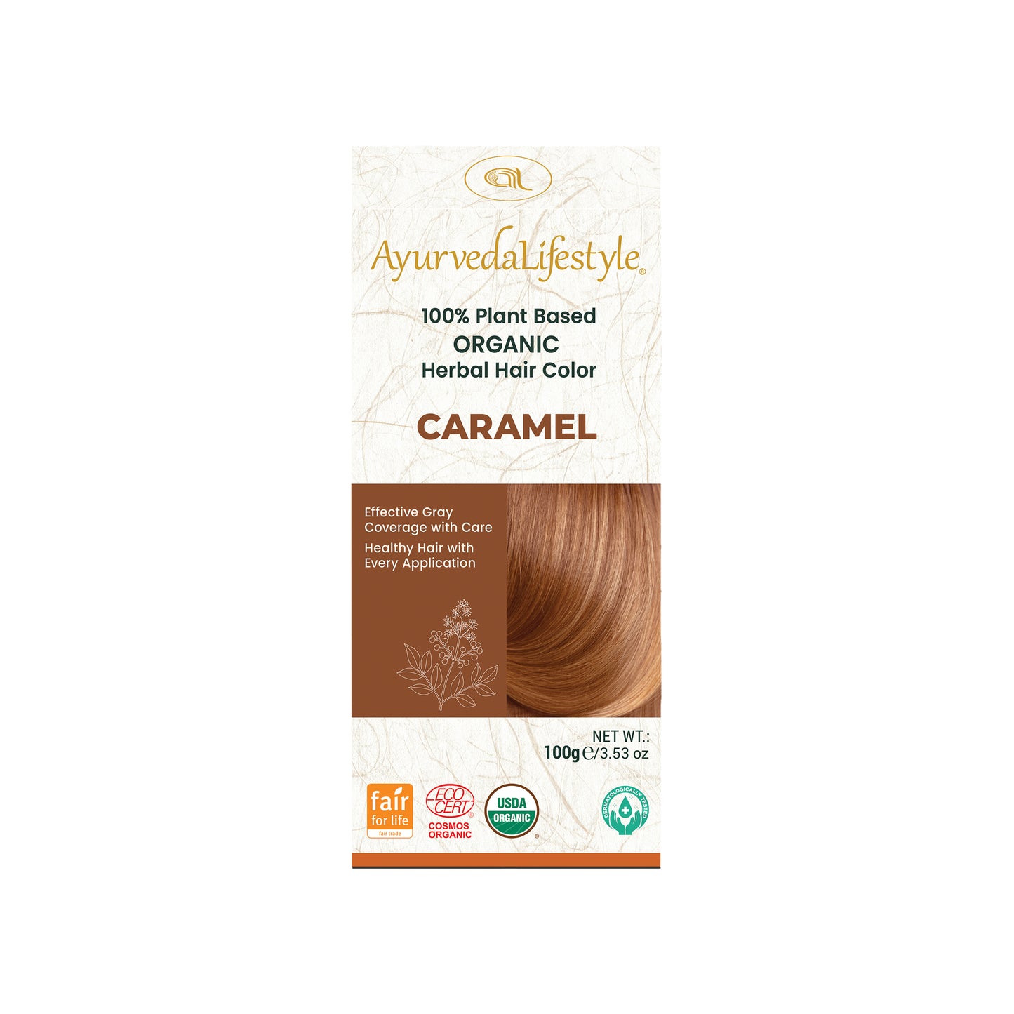 Organic Hair Color - CARAMEL