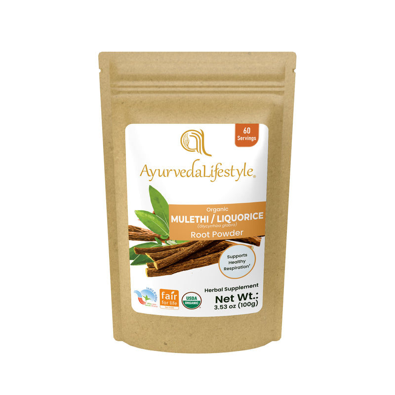 Organic MULETHI Rhizome Powder