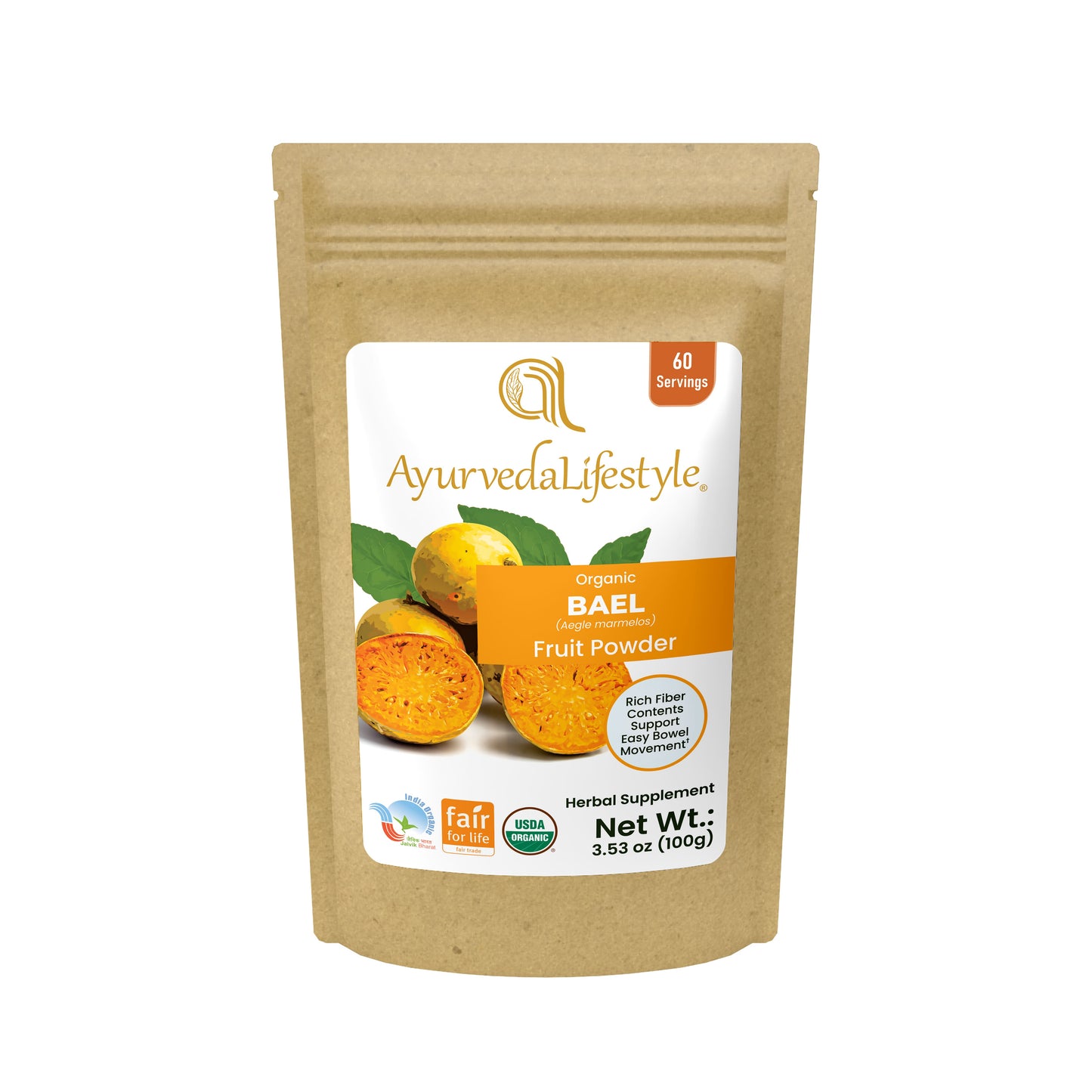 Organic BAEL Fruit Powder