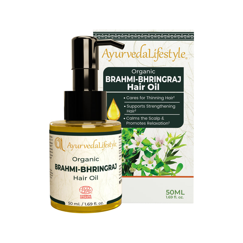 Organic BRAHMI-BHRINGRAJ Hair Oil