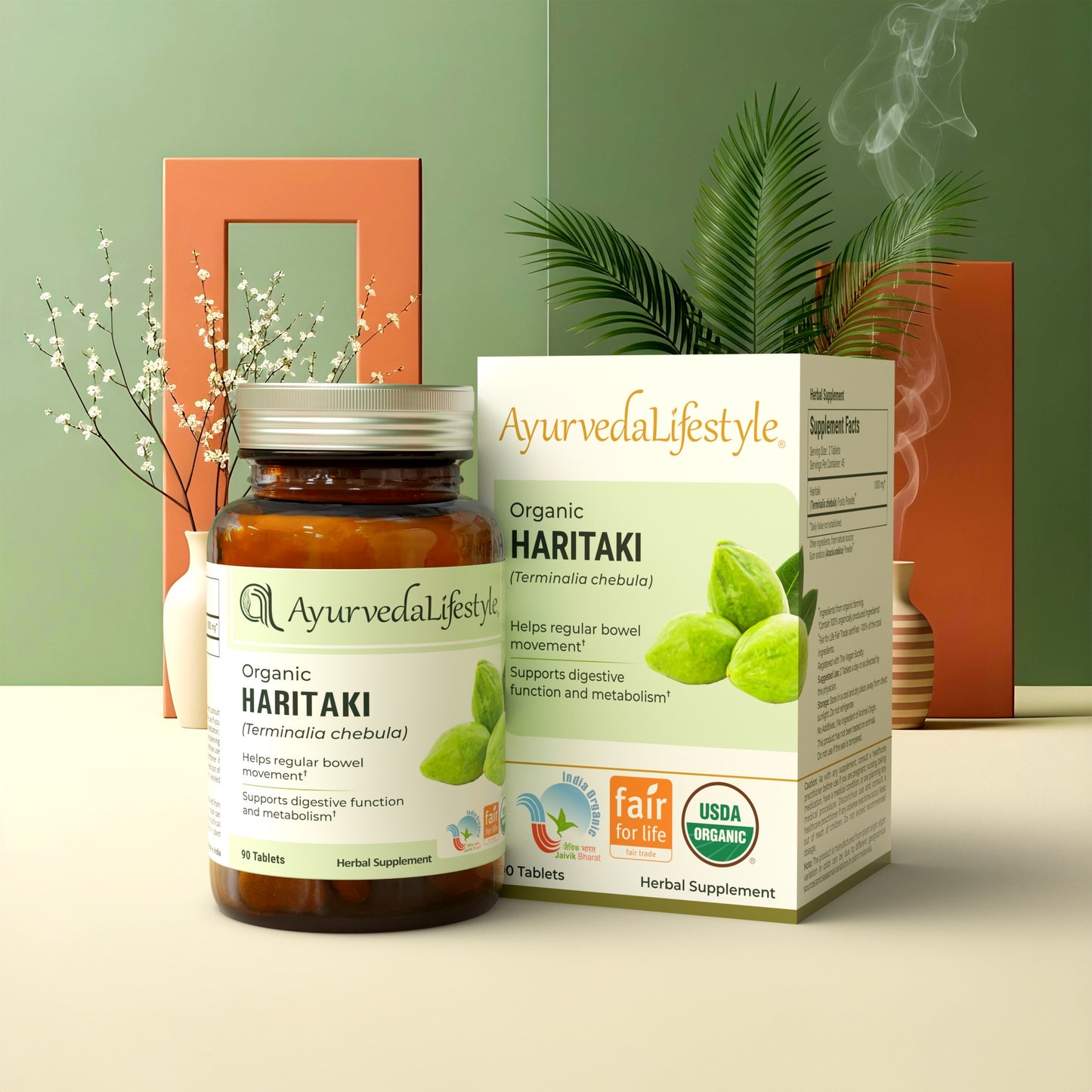 Organic Haritaki Tablet
