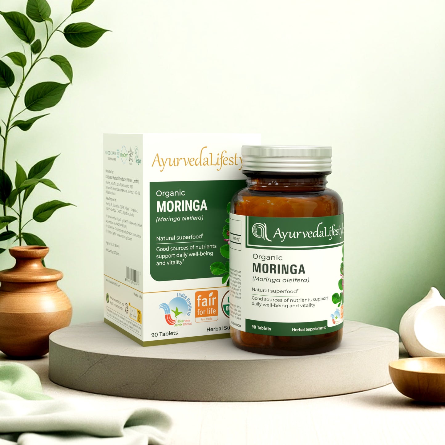 Organic Moringa Tablet
