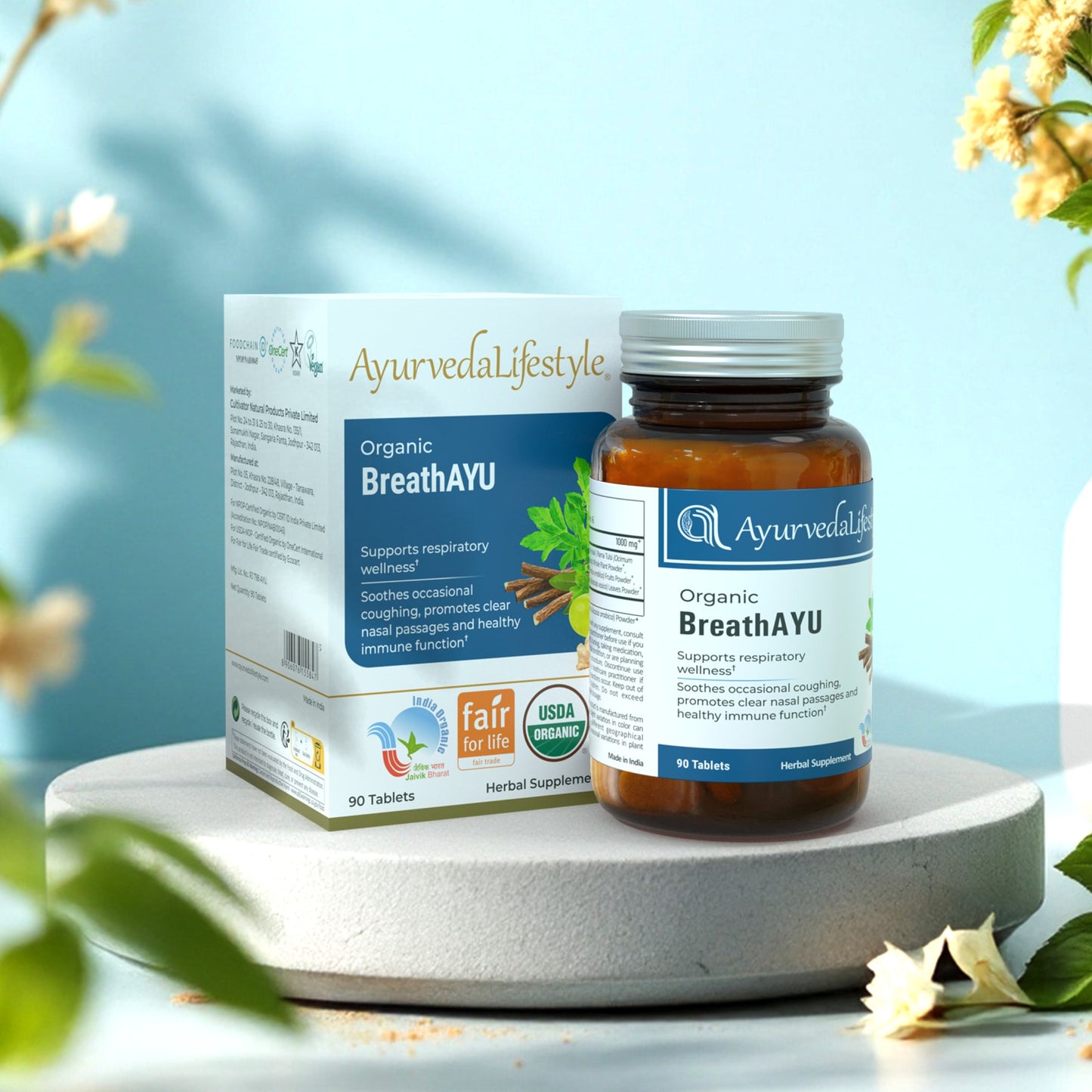 Organic BreathAYU Tablet