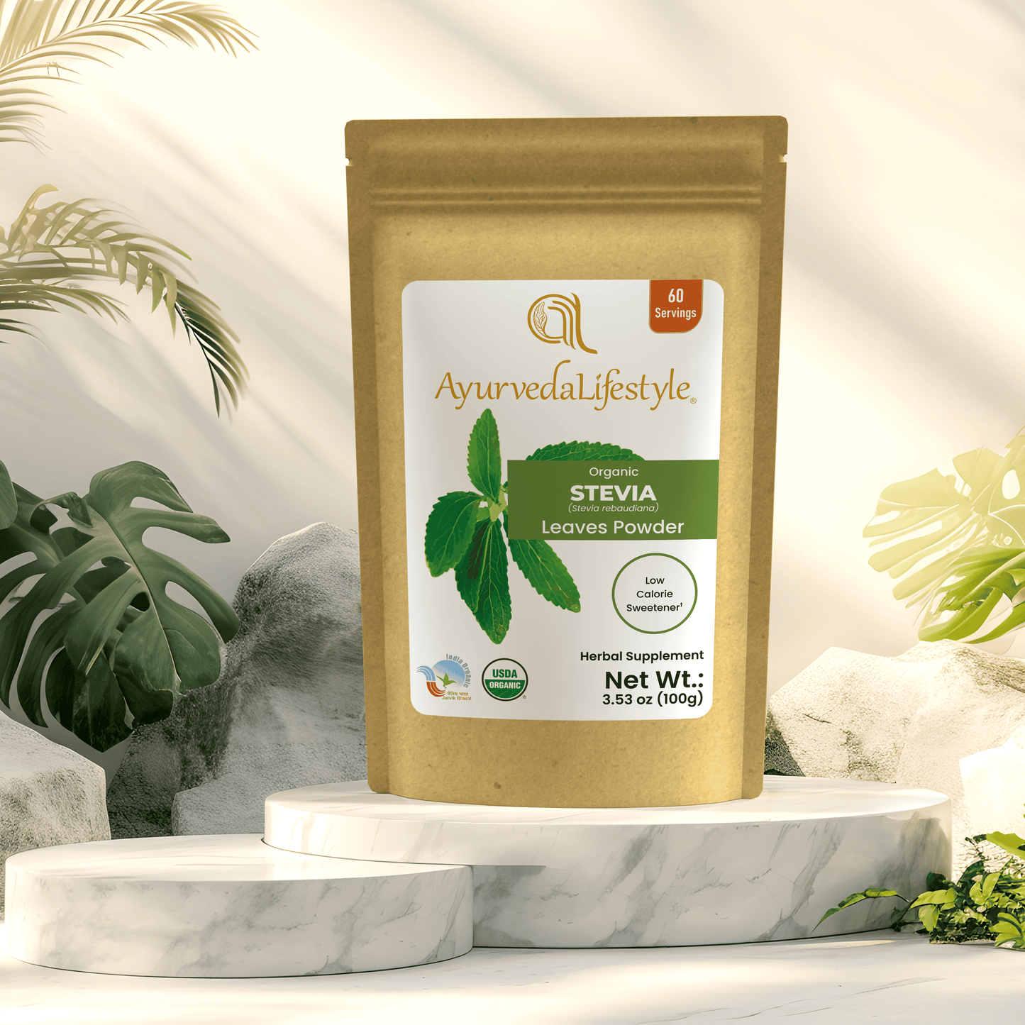 Organic STEVIA Leaves Powder