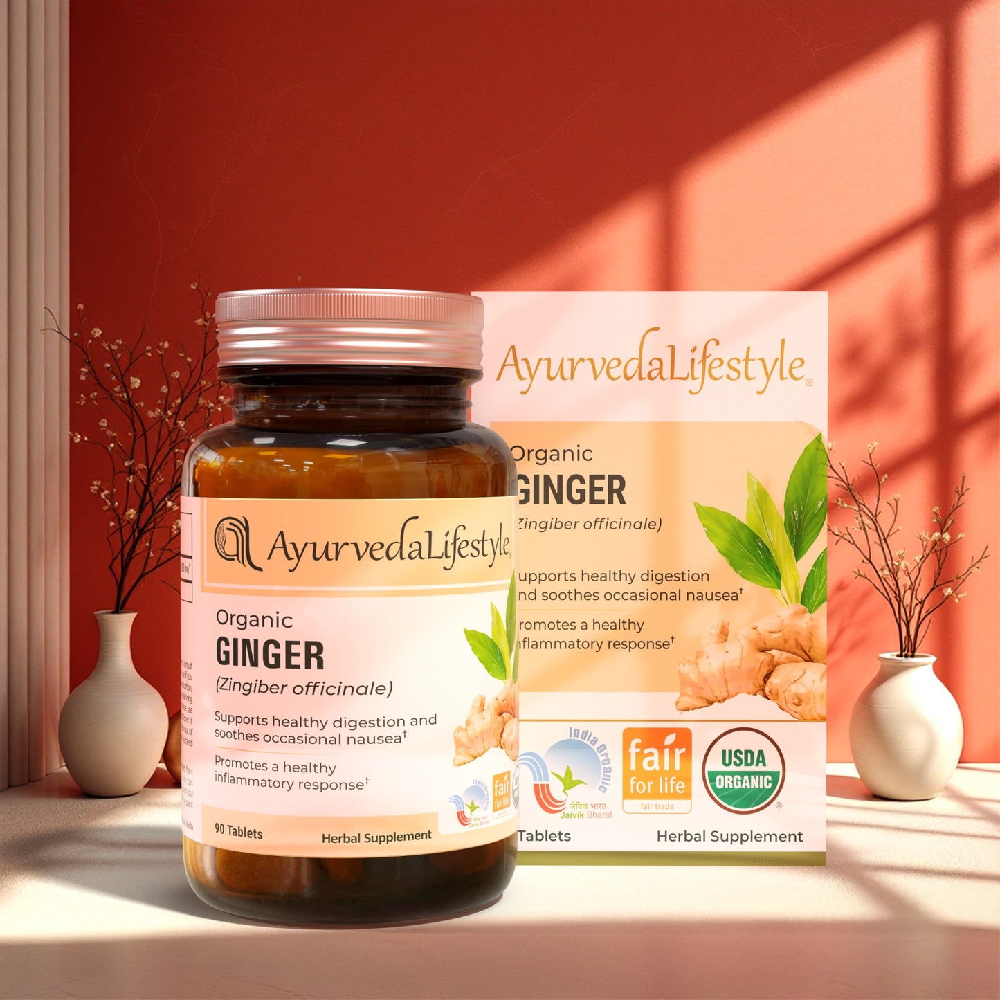 Organic Ginger Tablet