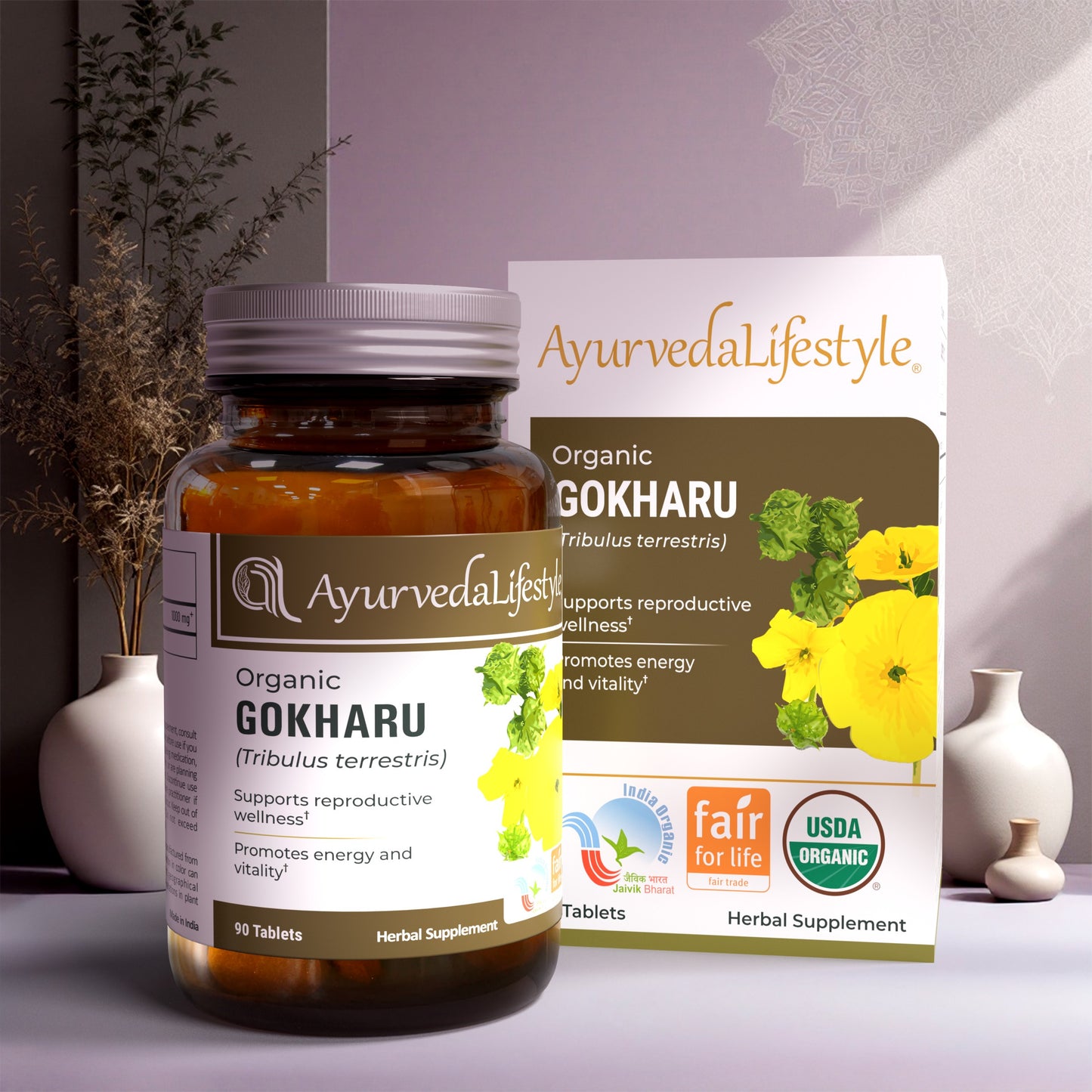 Organic Gokharu Tablet