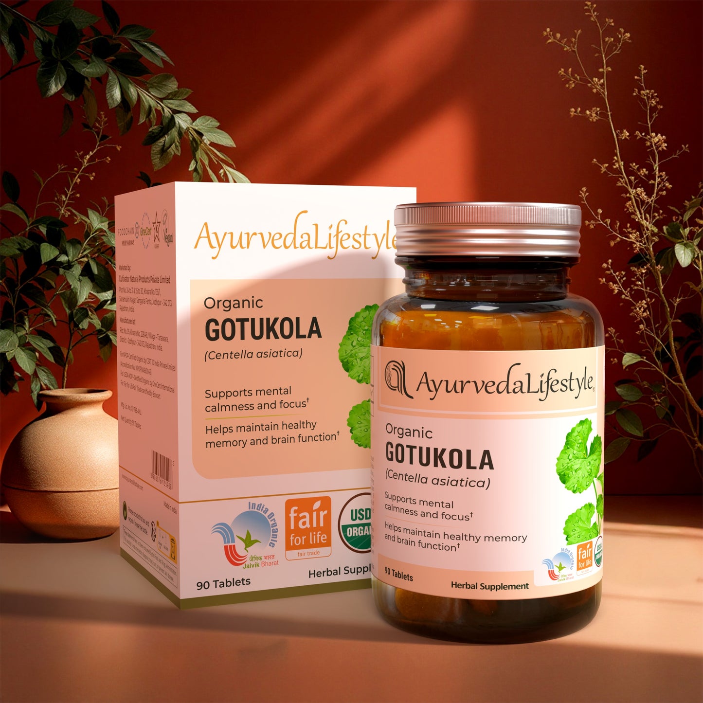 Organic Gotukola Tablet