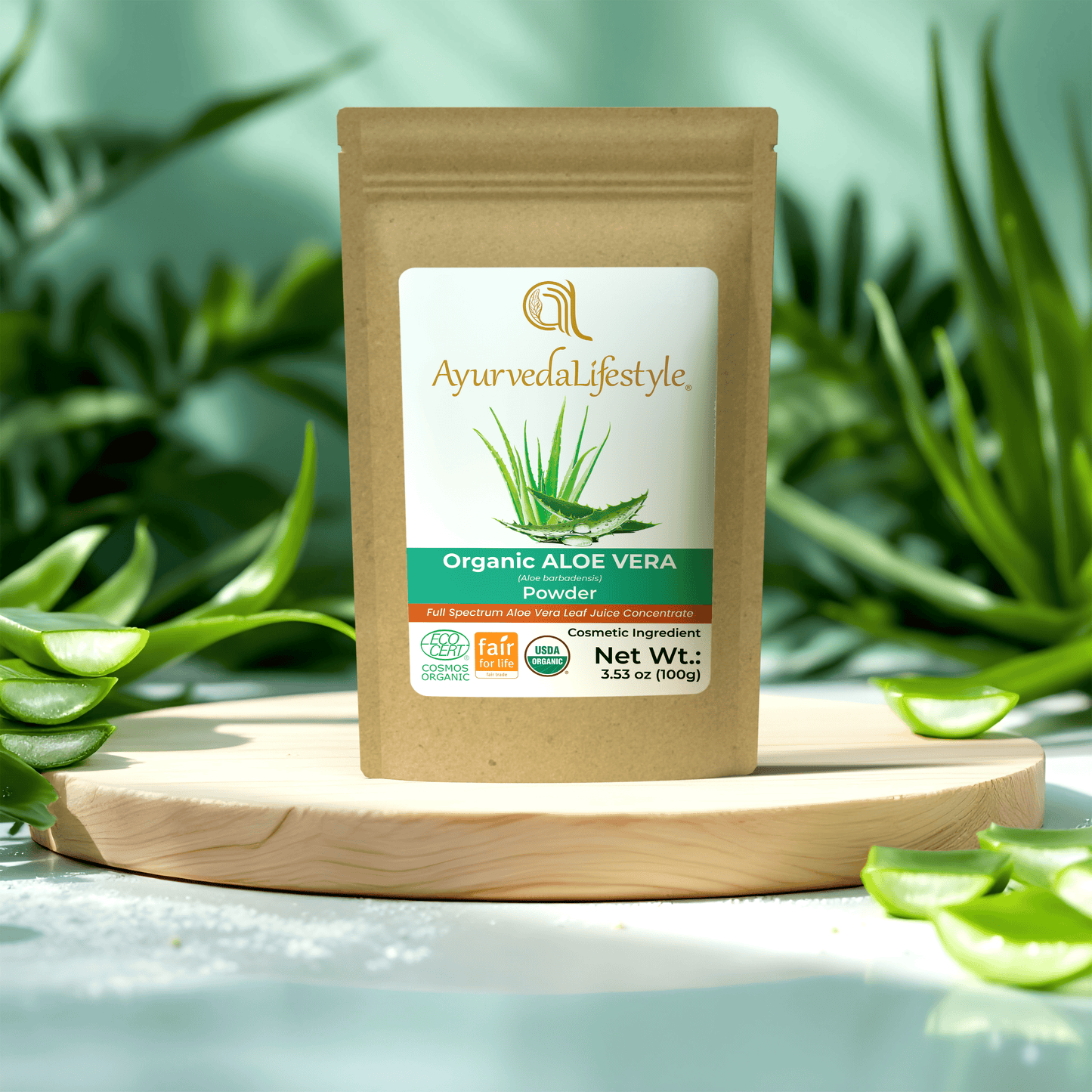 Organic ALOE VERA Gel Powder