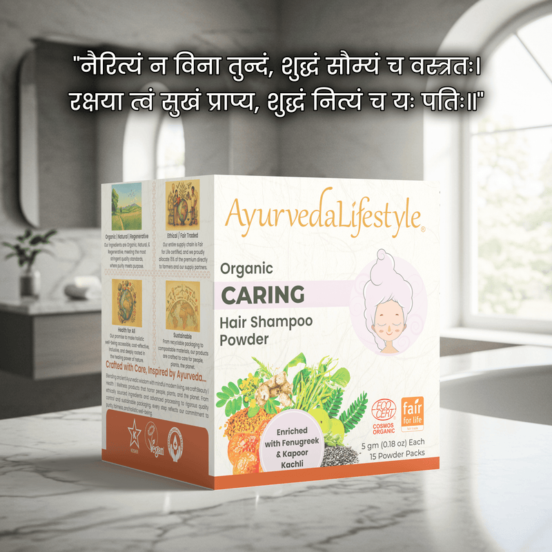 Organic CARING Hair Shampoo Powder alternate