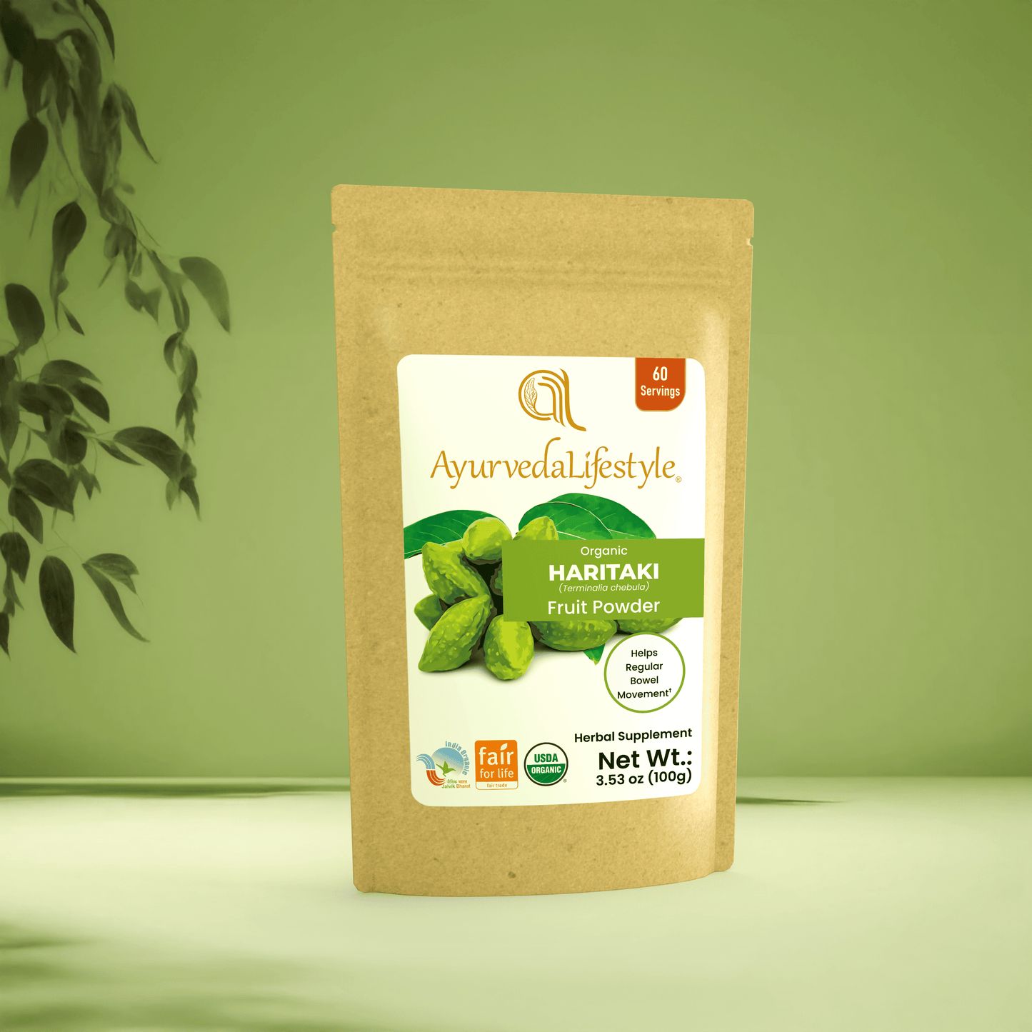 Organic HARITAKI Fruit Powder