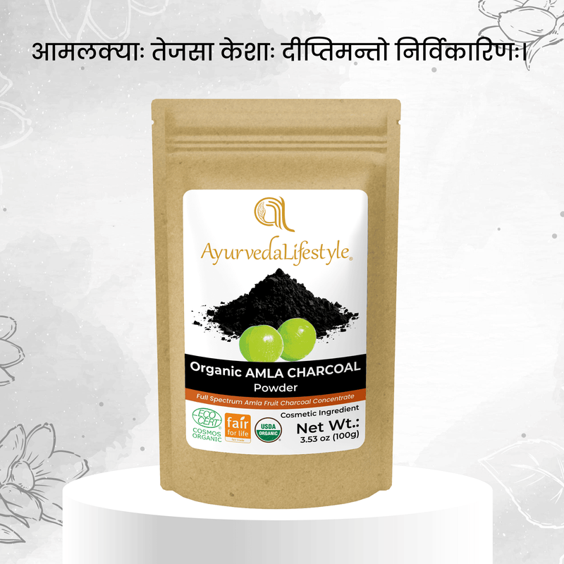 Organic AMLA CHARCOAL Powder alternate