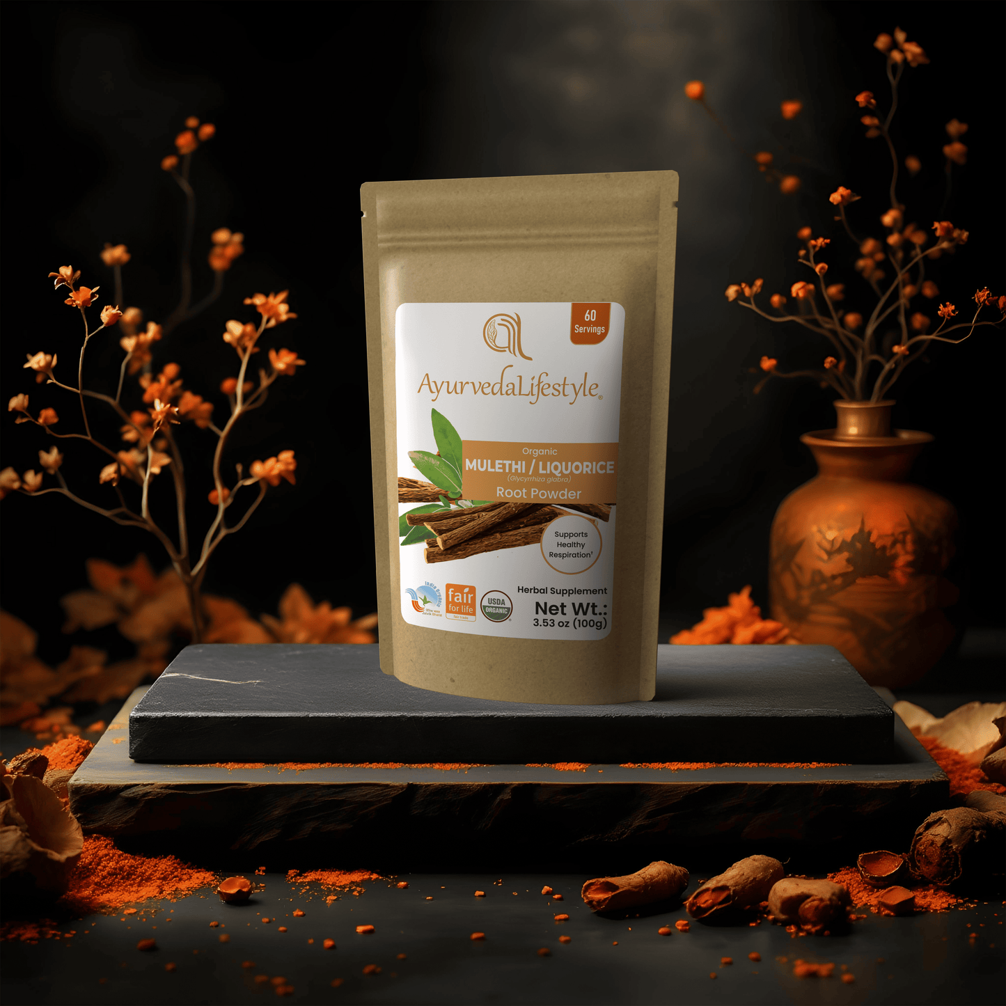 Organic MANJISTHA Root Powder