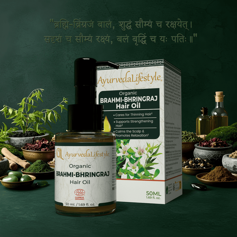 Organic BRAHMI-BHRINGRAJ Hair Oil alternate