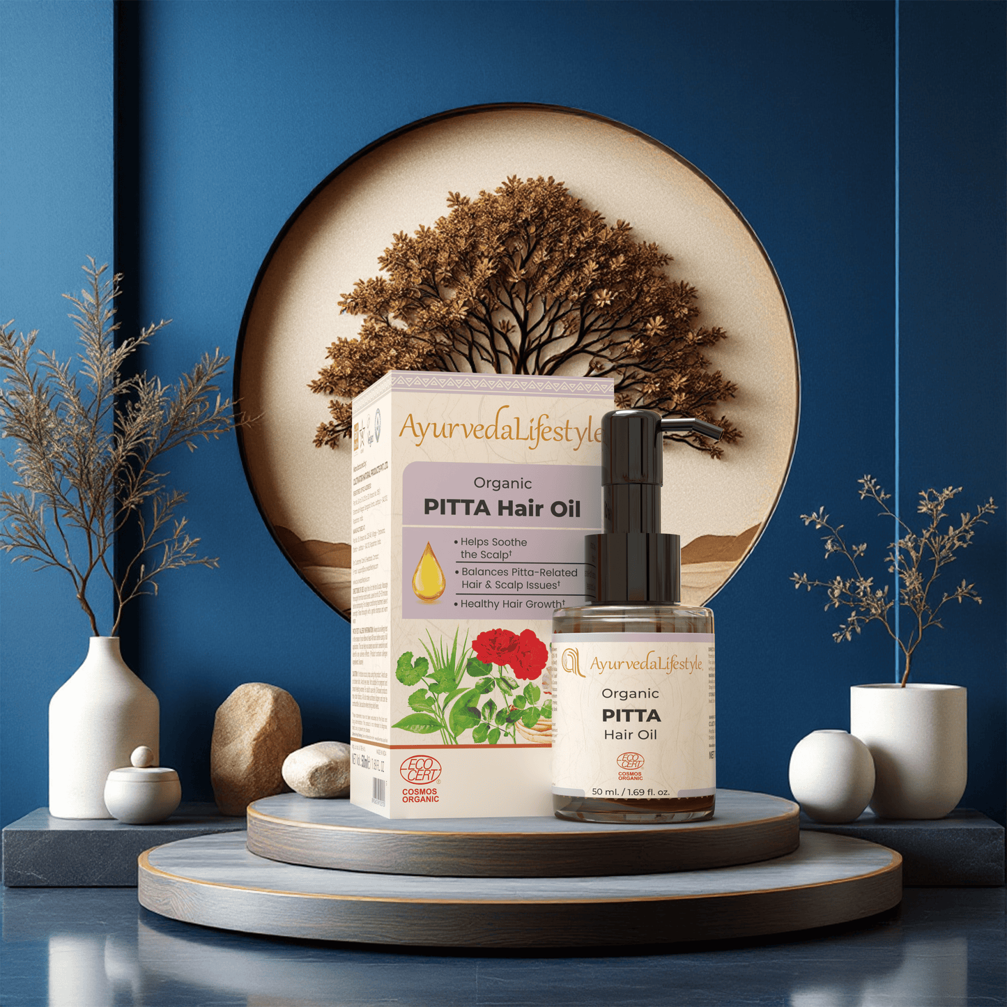 Organic PITTA Hair Oil