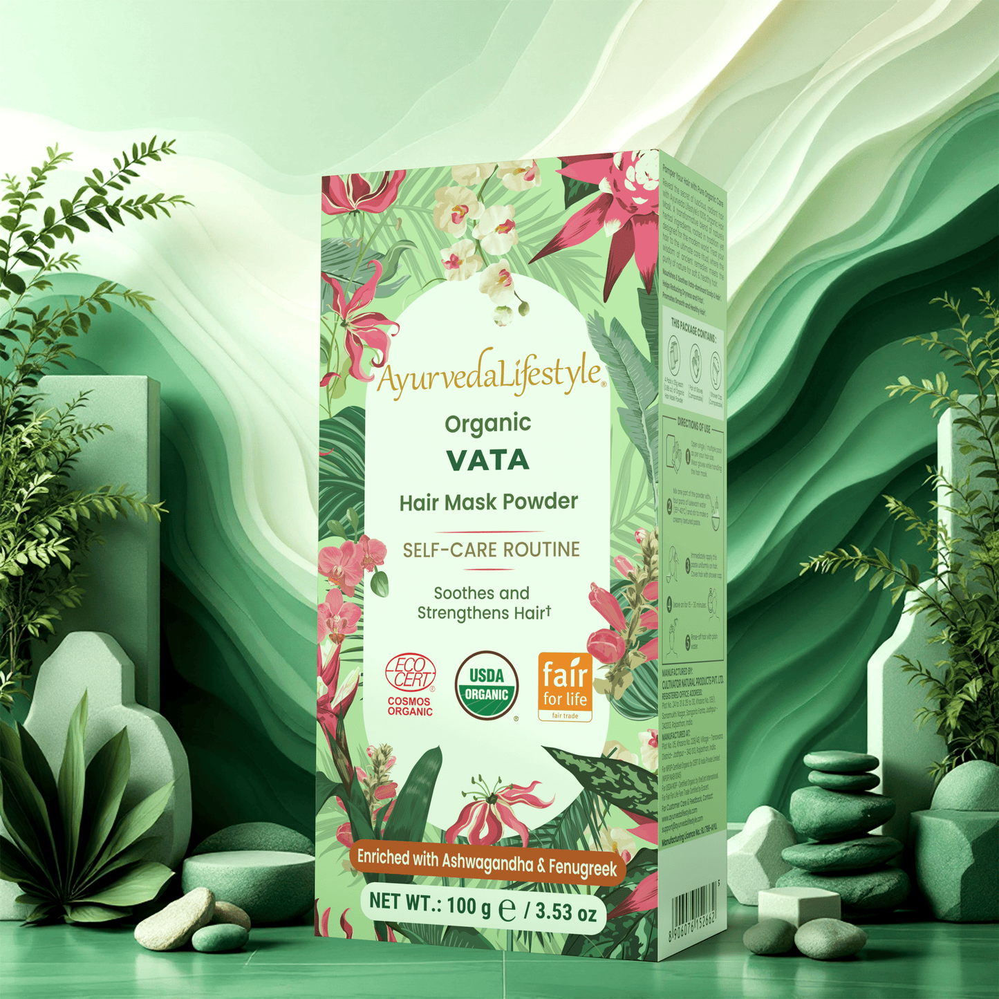 Organic VATA Hair Mask Powder