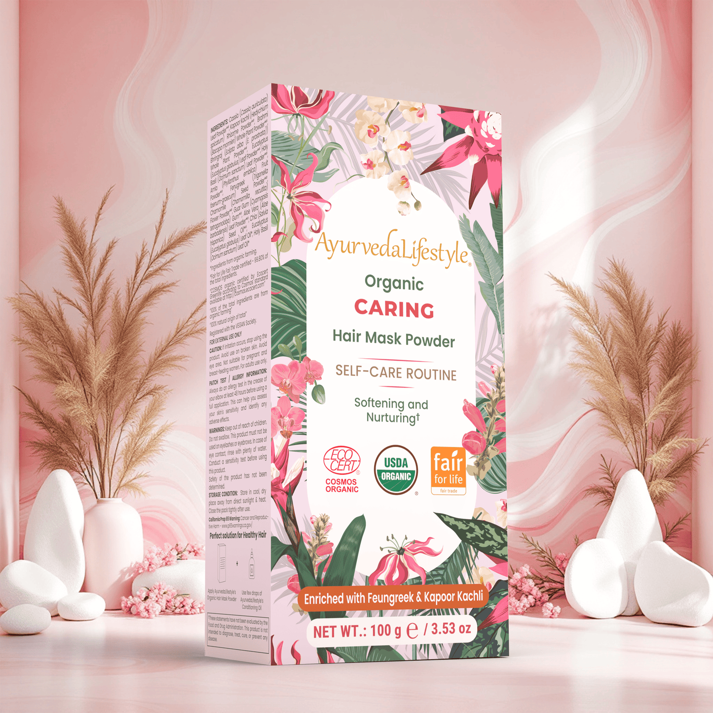 Organic CARING Hair Mask Powder