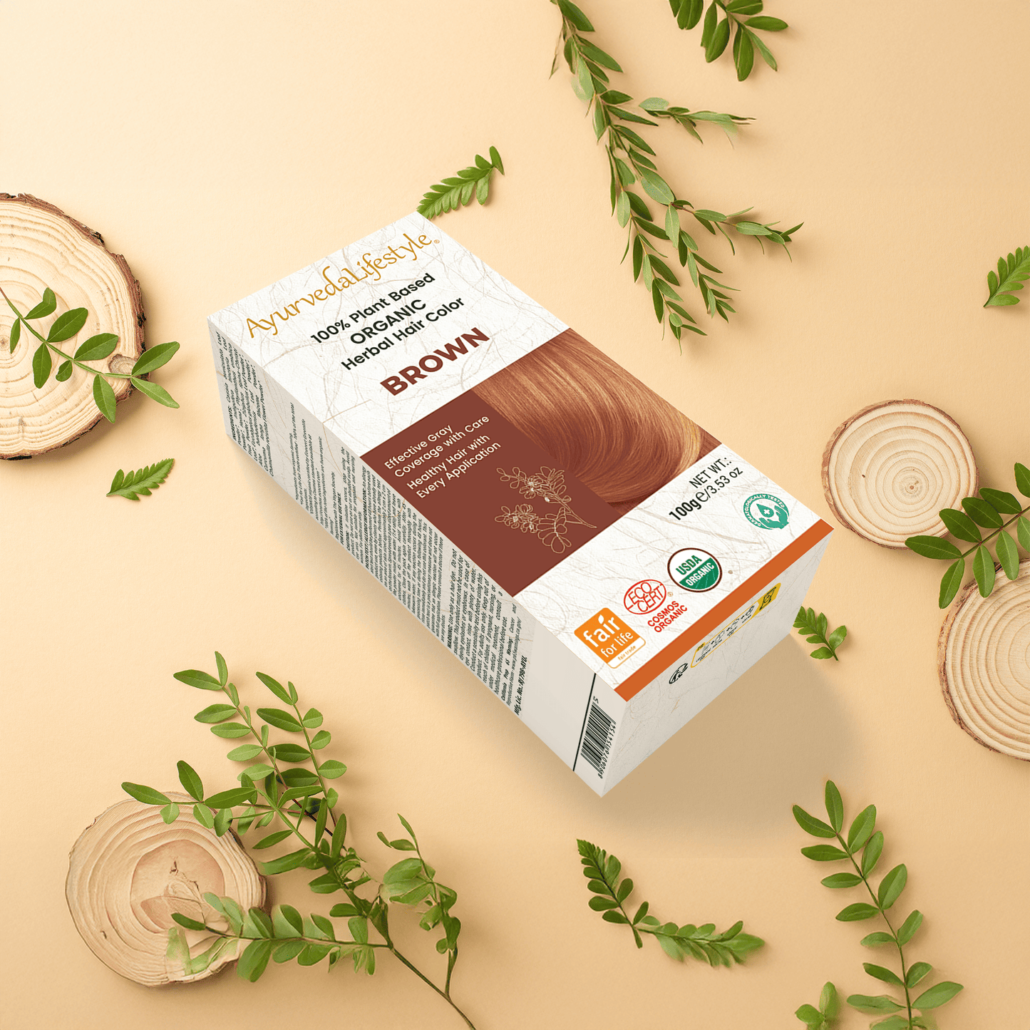 Organic Hair Color - BROWN