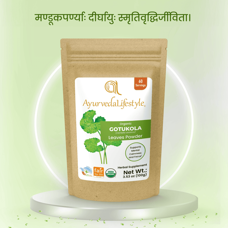 Organic GOTUKOLA Leaves Powder alternate