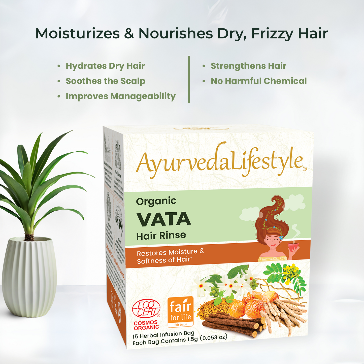 Organic VATA Hair Rinse