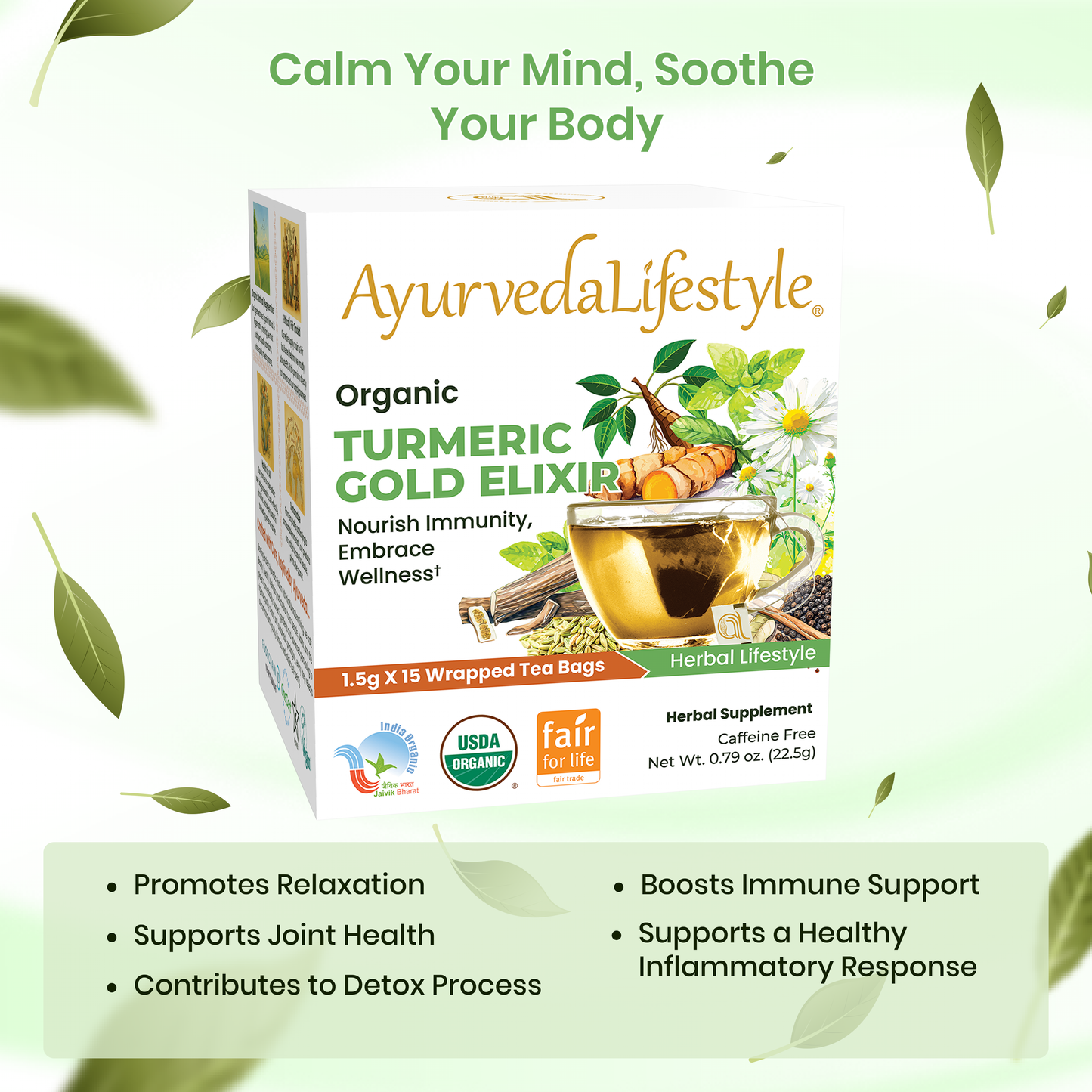 Organic TURMERIC GOLD ELIXIR