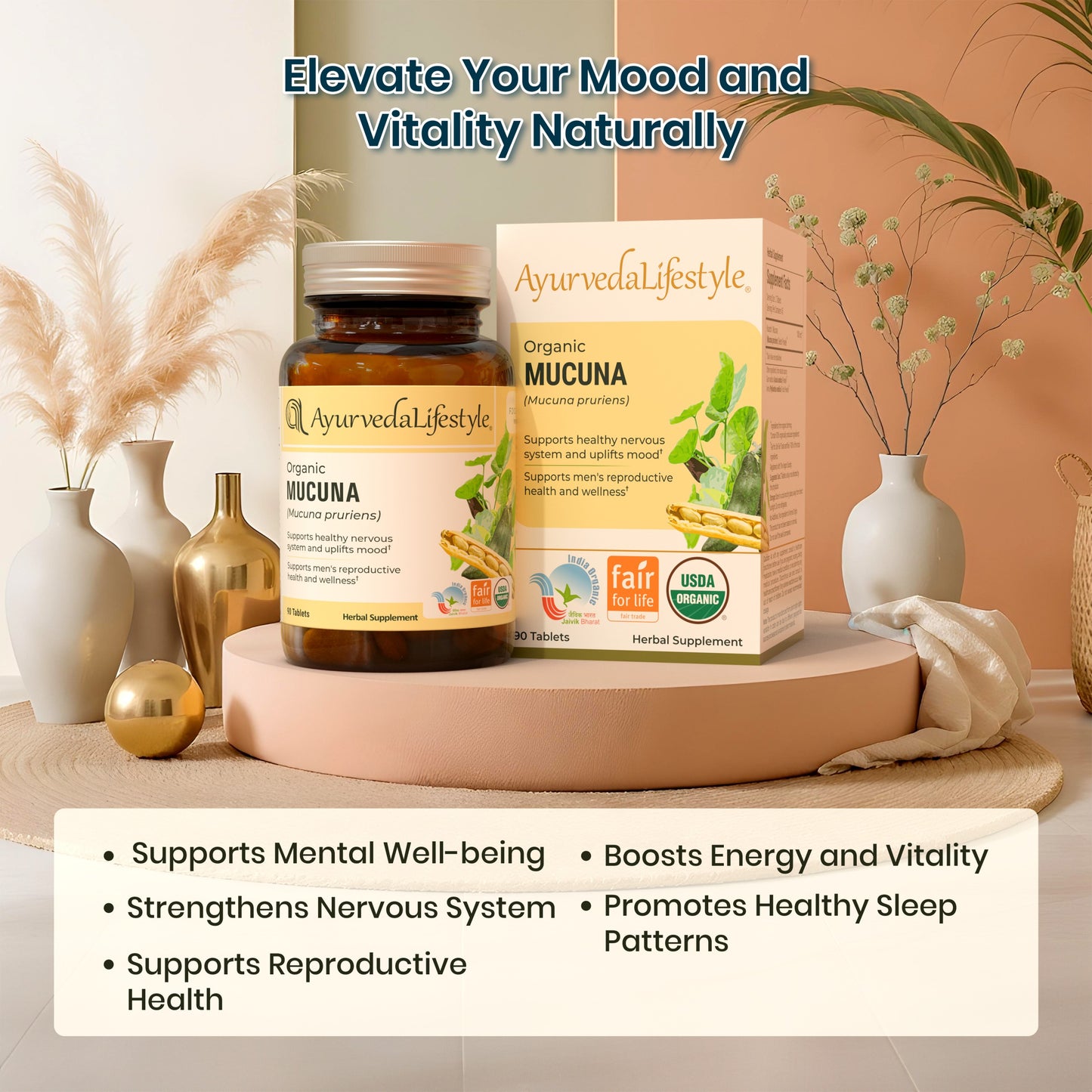 Organic Mucuna Tablet