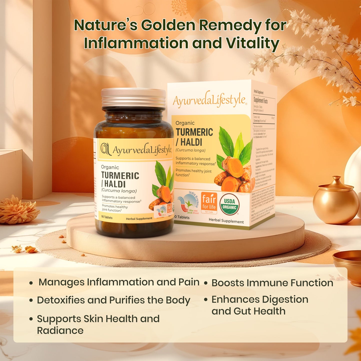 Organic Turmeric Tablet