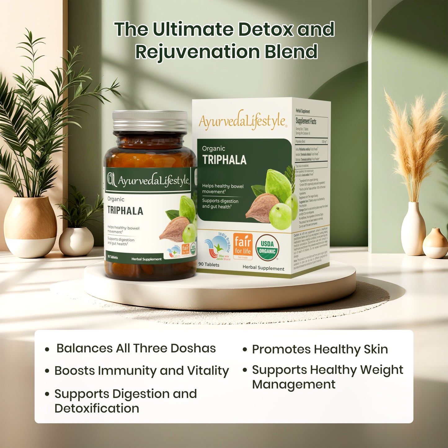 Organic Triphala Tablet