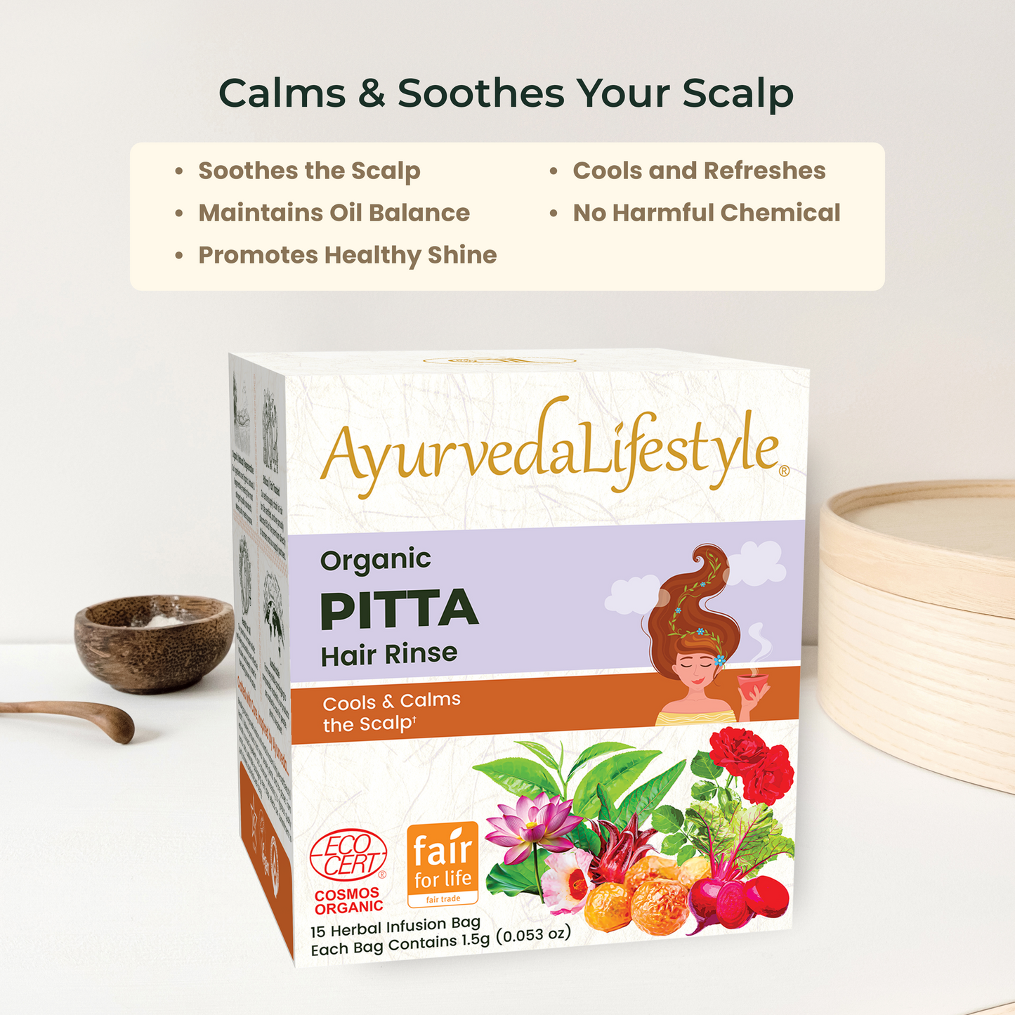Organic PITTA Hair Rinse