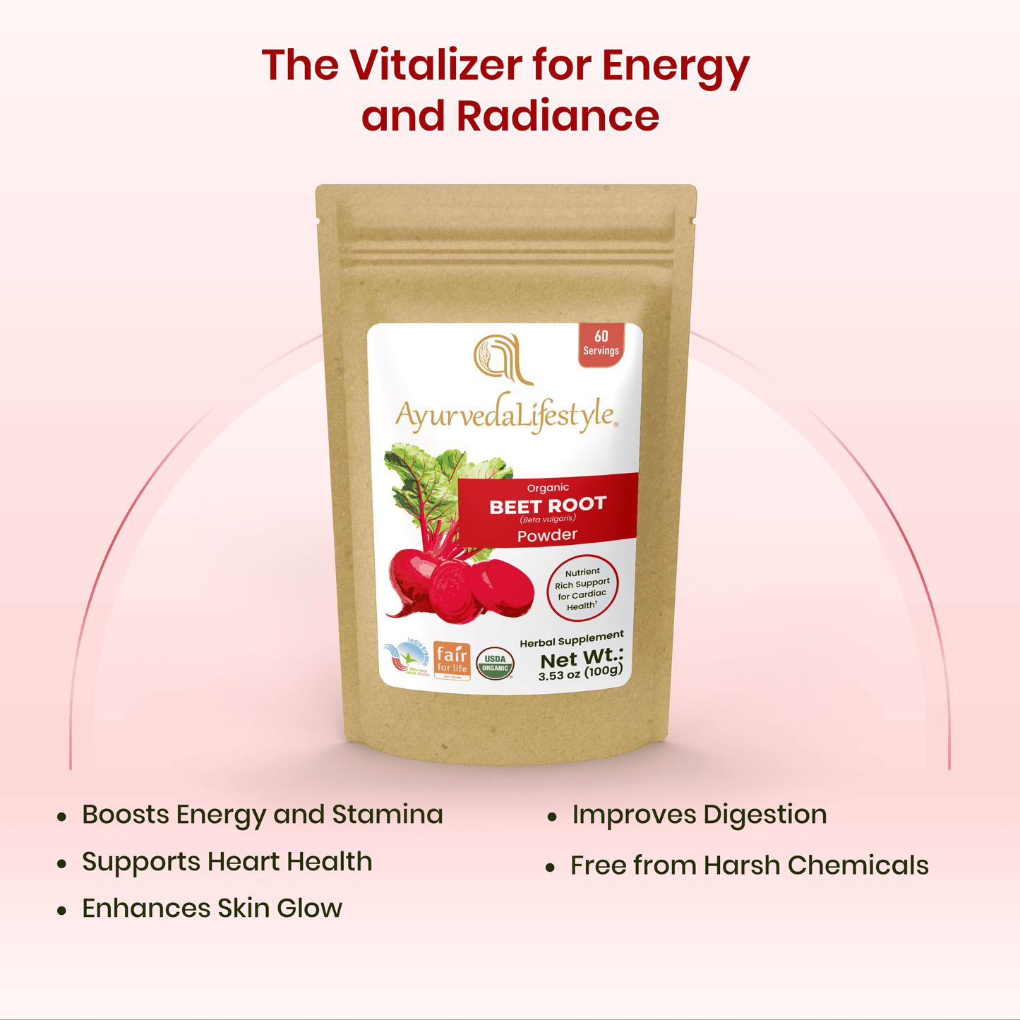 Organic BEETROOT Powder