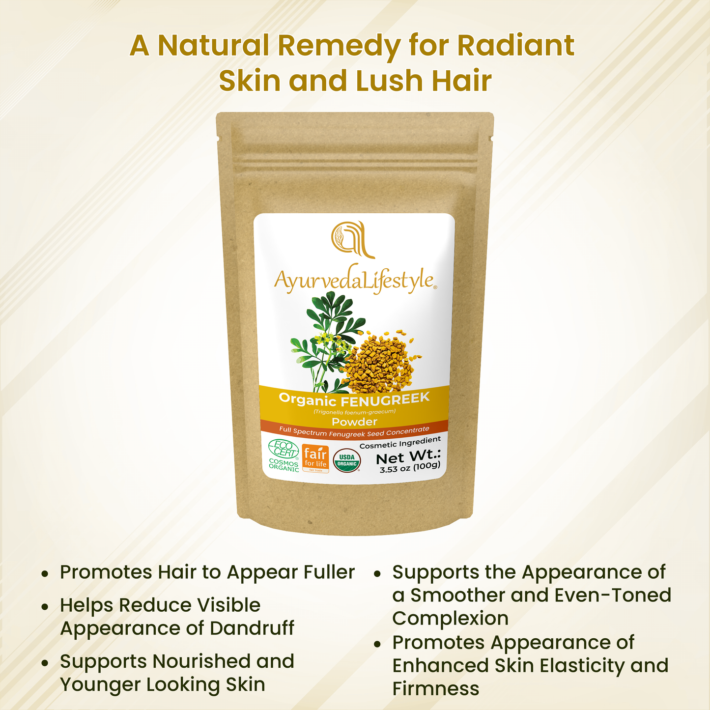 Organic FENUGREEK Powder