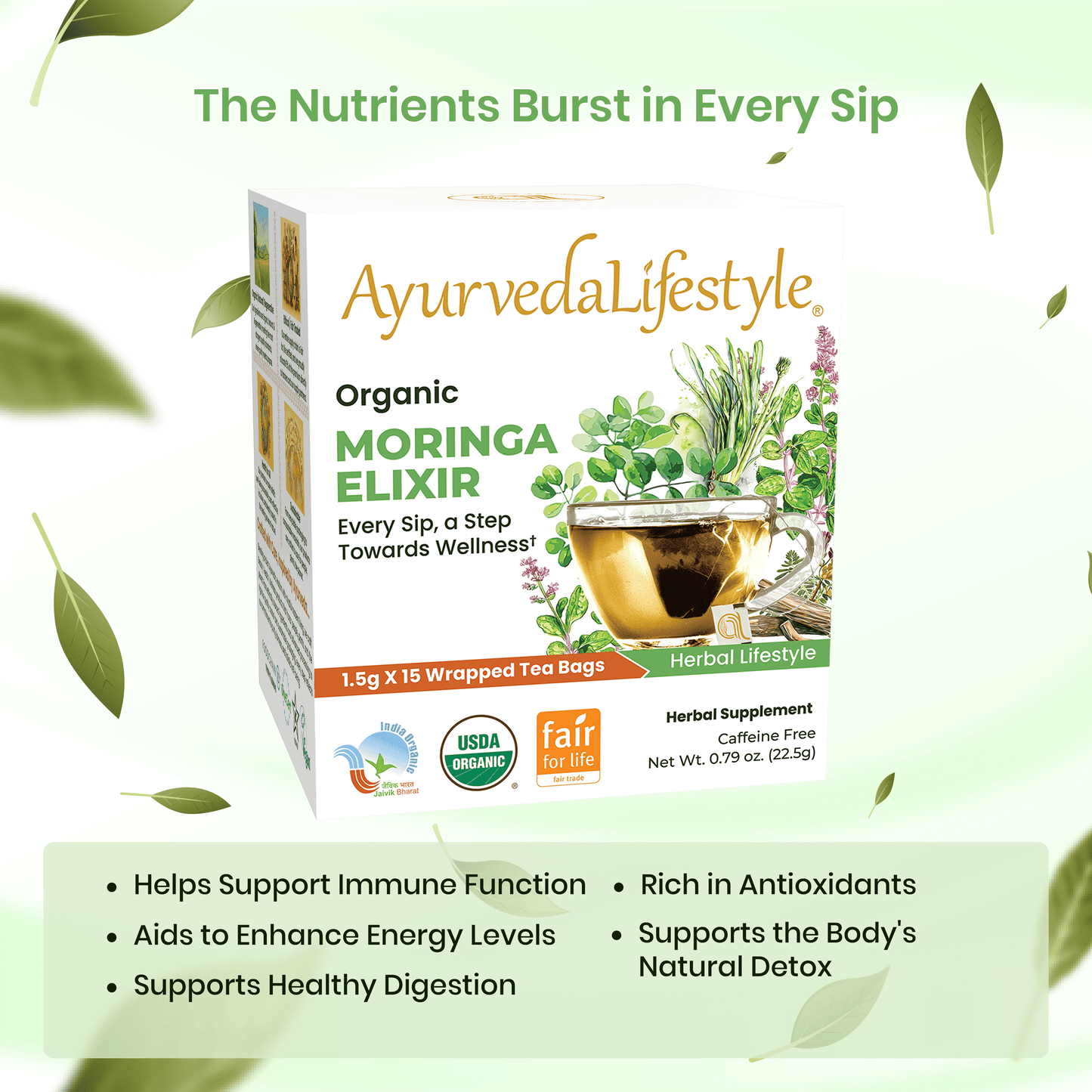 Organic MORINGA ELIXIR