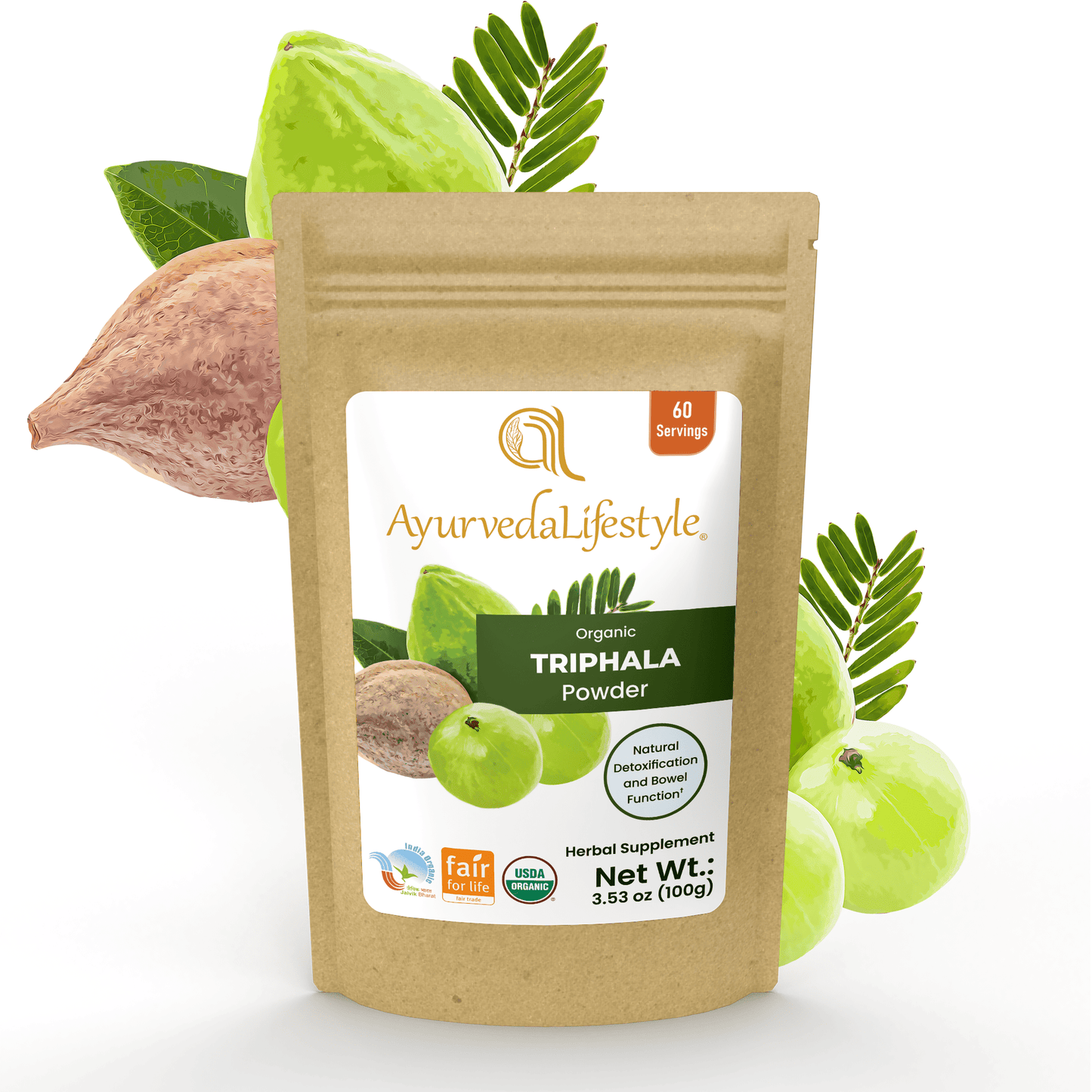 Organic TRIPHALA Powder