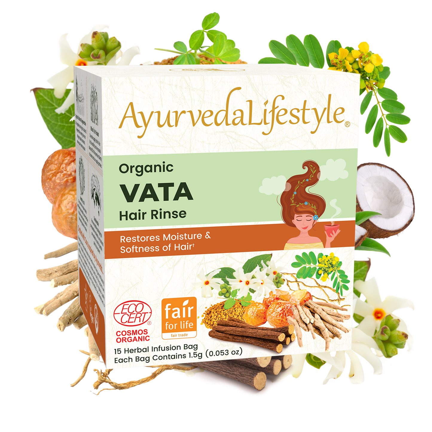 Organic VATA Hair Rinse