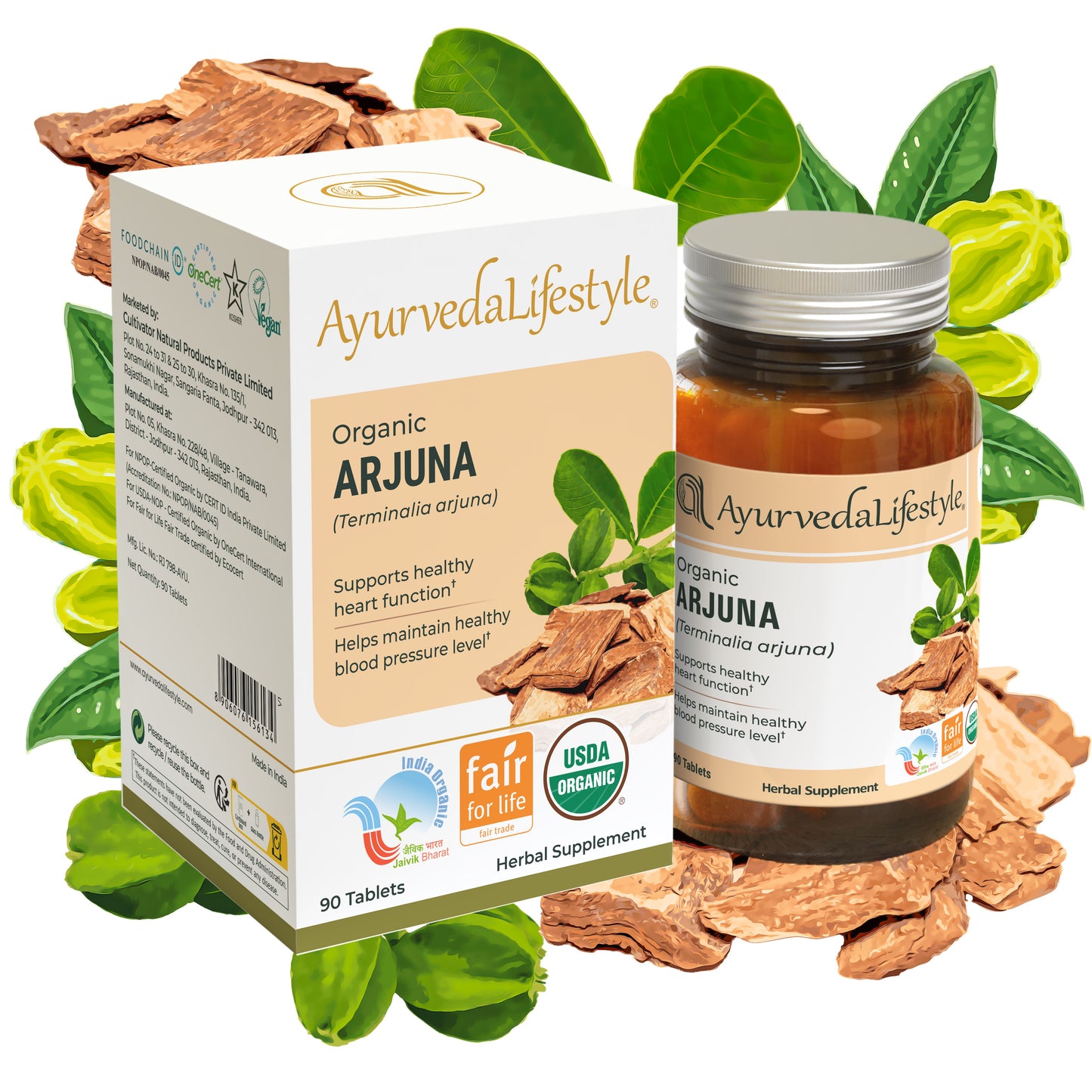 Organic Arjuna Tablet