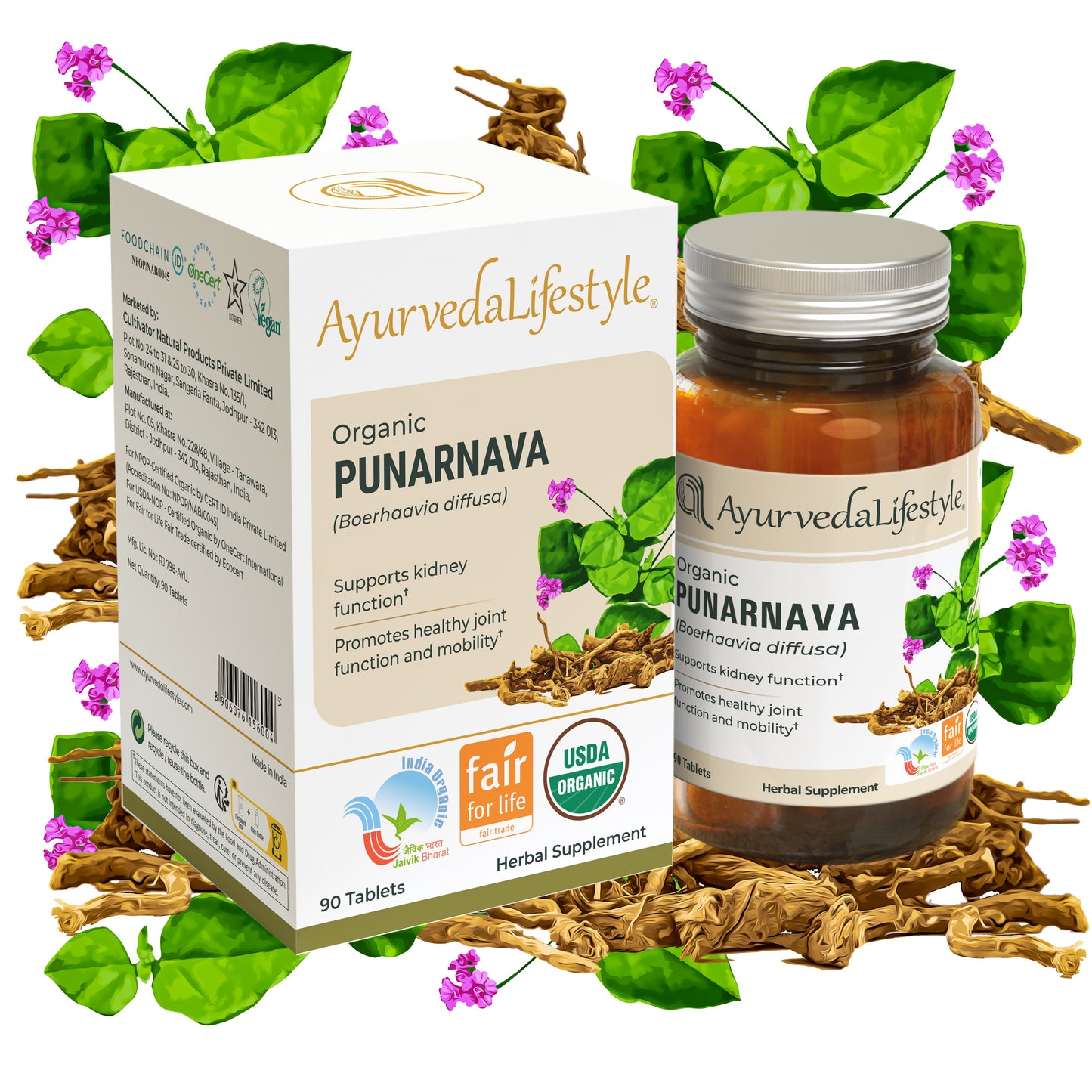 Organic Punarnava Tablet
