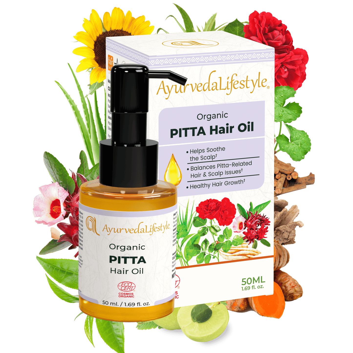 Organic PITTA Hair Oil