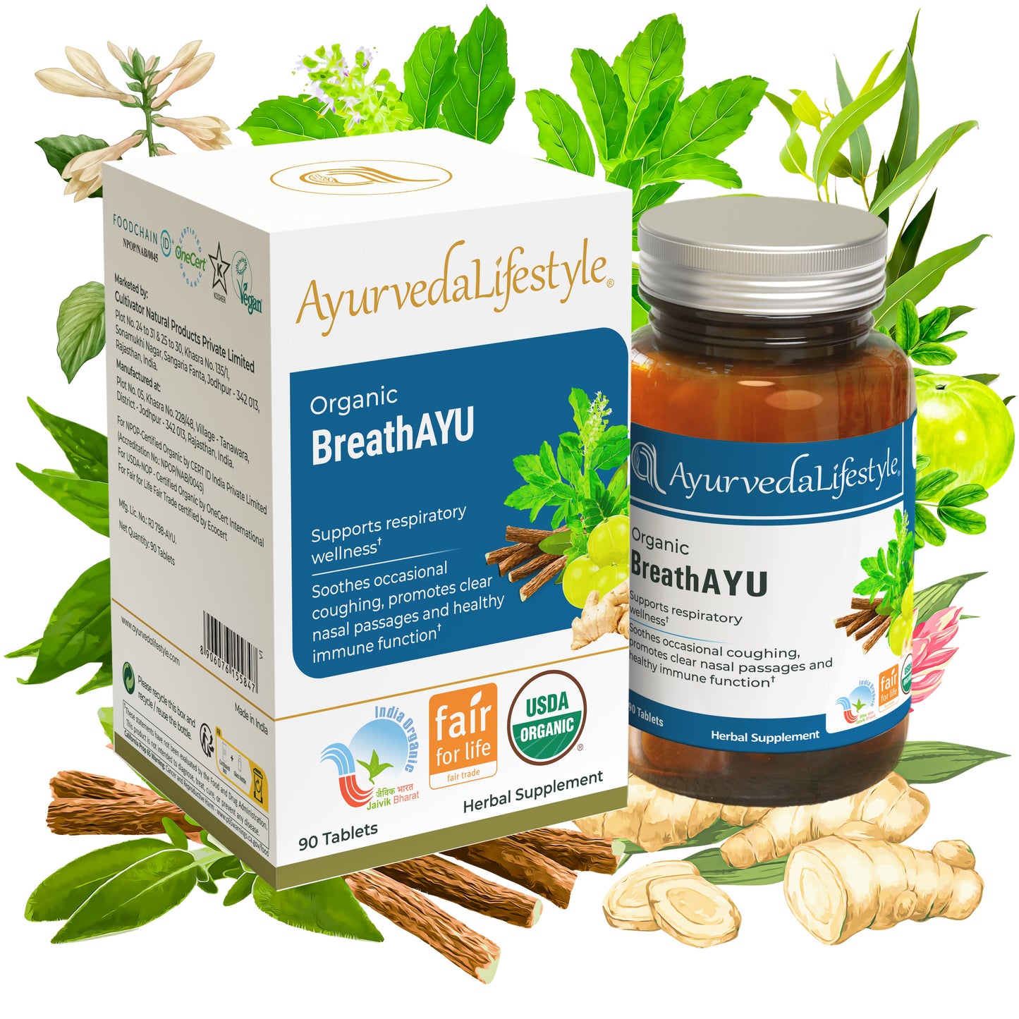 Organic BreathAYU Tablet