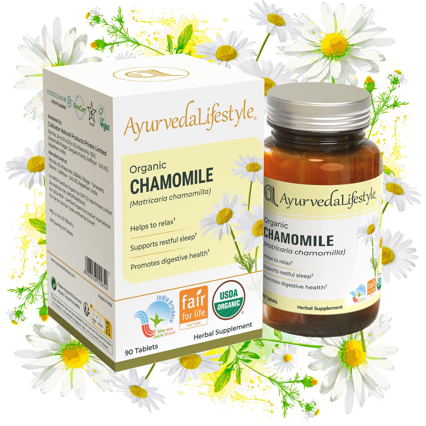 Organic Chamomile Tablet