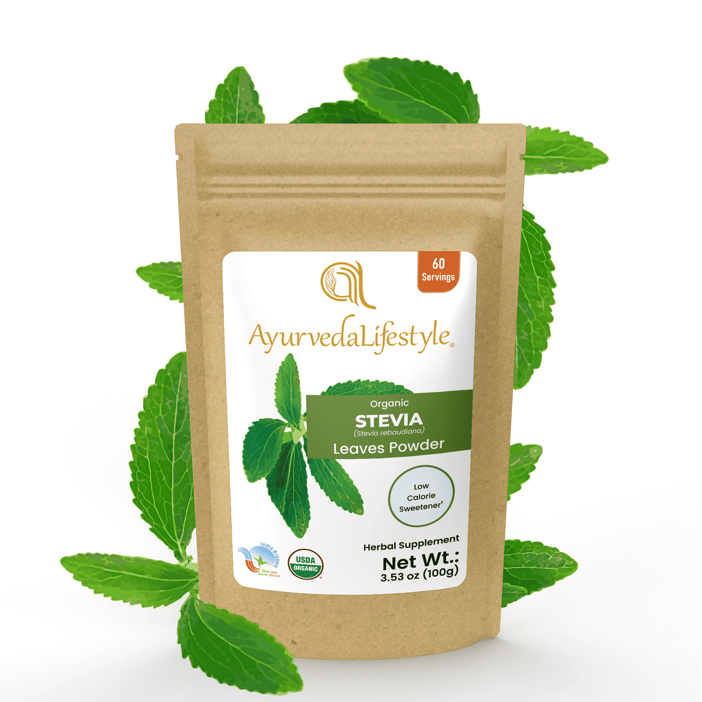 Organic STEVIA Leaves Powder