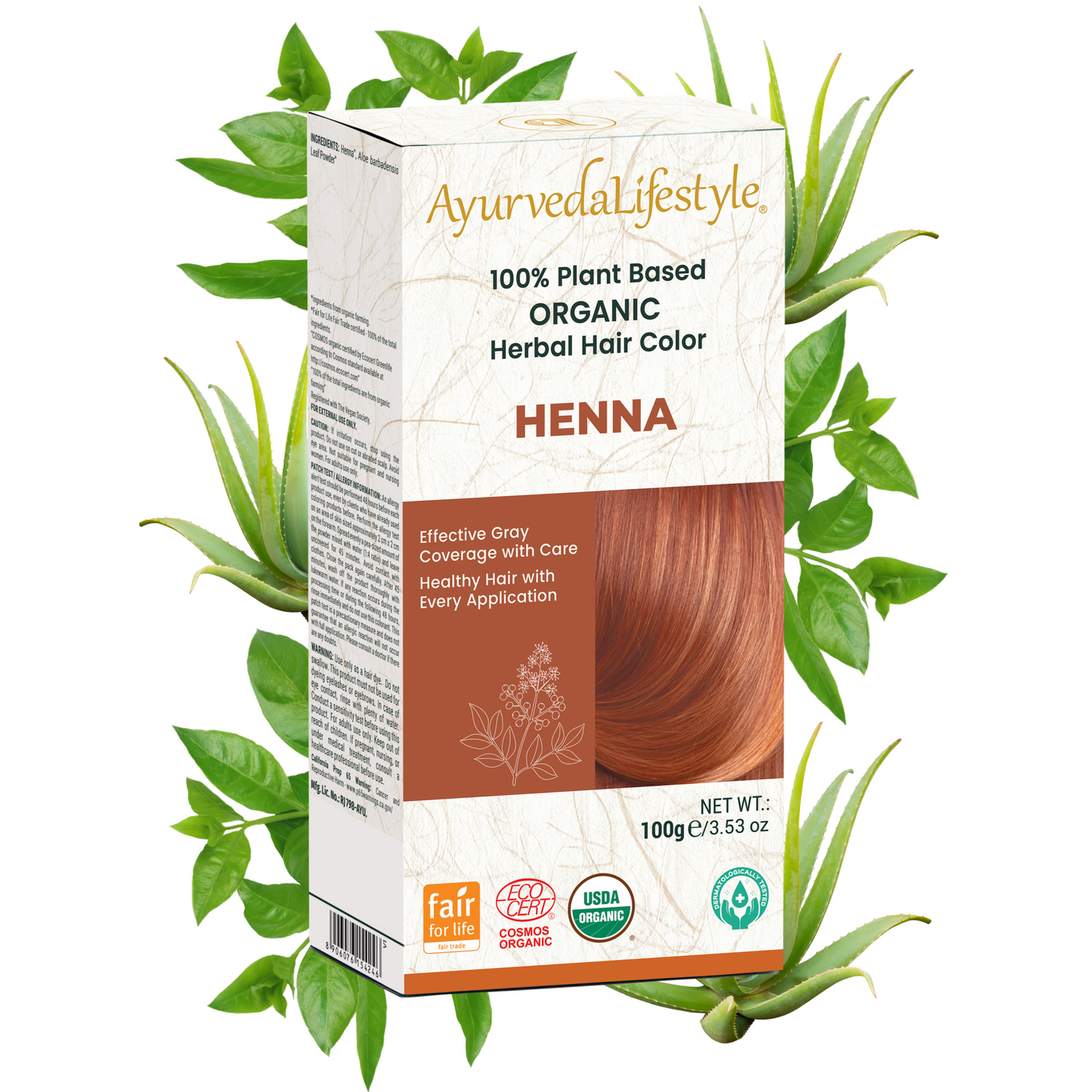 Organic Hair Color - HENNA