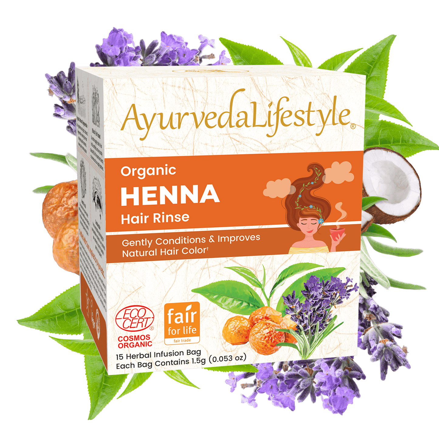 Organic HENNA Hair Rinse