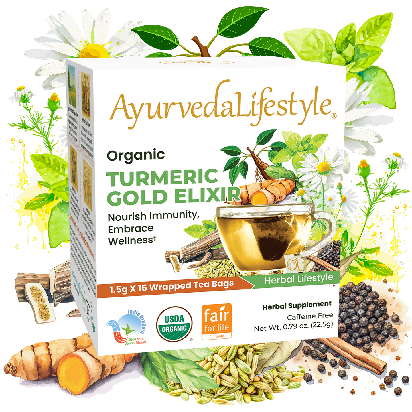 Organic TURMERIC GOLD ELIXIR