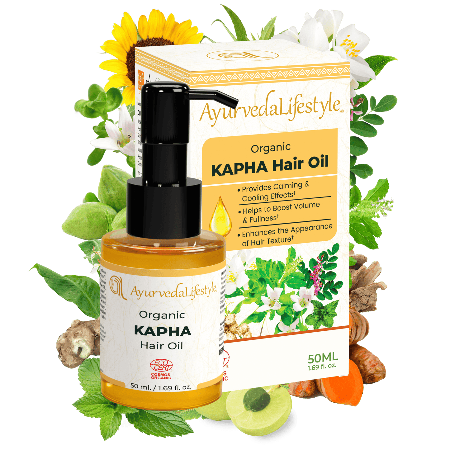 Organic KAPHA Hair Oil